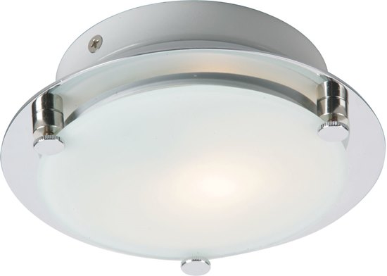 Picture of 40W Piccolo 1-Light Flush/Wall Mount SNPC Frost White Glass G9 Frost Xenon 7"x7"x2.5" (CAN 4.5"x4.5"x0.7") 12-Min