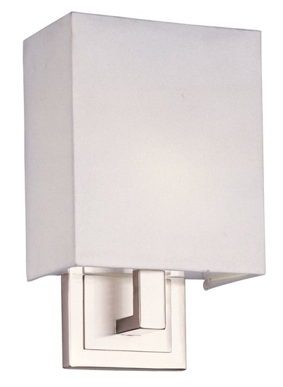 Picture of 7.5W Edinburgh LED 2-Light Wall Mount SN White 7"x14" 