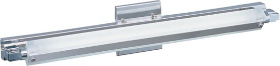 Foto para 24W Pivot 1-Light Wall Sconce PC Clear Acrylic Mini Bi Pin T5 Fluorescent 5-Min