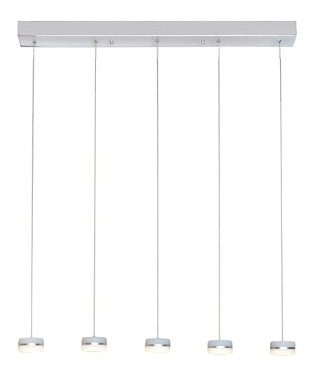 Foto para 4W Mint 5-Light LED Pendant PC Matte White COB LED 4.75"x35.5" (OA HT 5"-125")