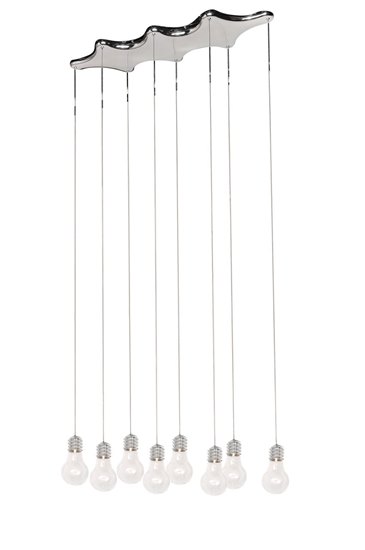 Picture of 20W Edison 8-Light Pendant PC Clear G4 (OA HT 8.5"-125.25")