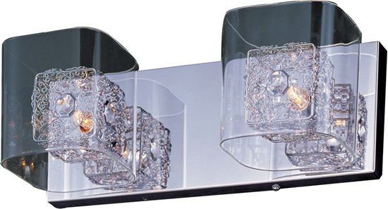 Picture of 40W Gem 2-Light Bath Vanity PC Clear Glass G9 Xenon 