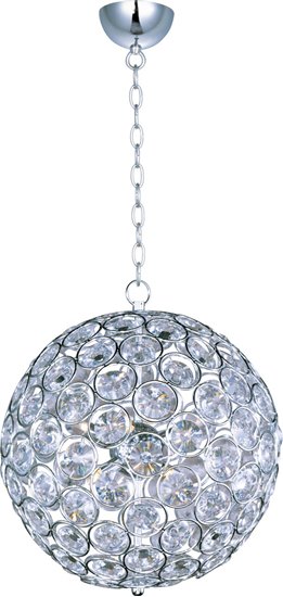 Foto para 40W Brilliant 8-Light Pendant PC Crystal Glass G9 Xenon (OA HT 20"-136")72" Chain