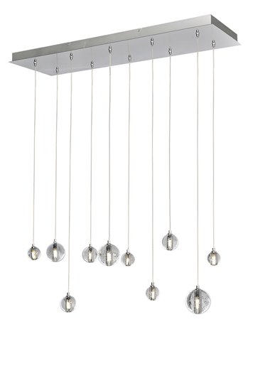 Picture of 1.5W Harmony 10-Light LED Pendant PC Bubble (OA HT 6"-126")