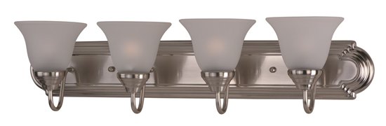 Picture of 100W Essentials - 801x-Bath Vanity SN 4-lights Frosted Glass MB Incandescent 