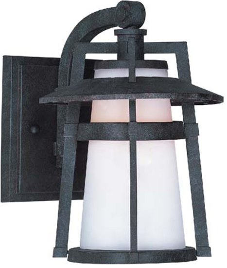 Foto para 13W Calistoga EE 1-Light Outdoor Wall Lantern AE Satin White GU24 