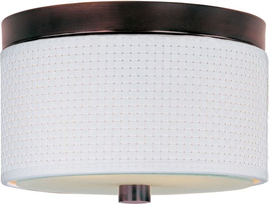 Picture of 13W Elements 2-Light Flush Mount OI Vinyl GU24 Fluorescent 