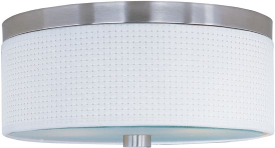 Picture of 13W Elements 3-Light Flush Mount SN Vinyl GU24 Fluorescent 