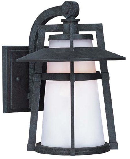 Foto para 18W Calistoga EE 1-Light Outdoor Wall Lantern AE Satin White GU24 