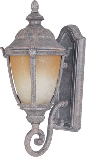 Foto para 18W Morrow Bay EE 1-Light Outdoor Wall Lantern ET Latte Glass GU24 Fluorescent 