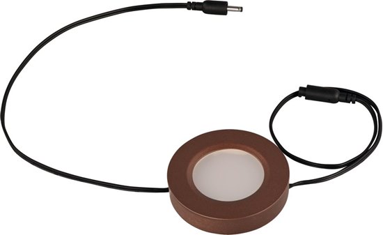 Picture of 2.3W CounterMax MX-LD-D LED Disc BRZ Frosted Acrylic 2.75"x0.5" 100-Min