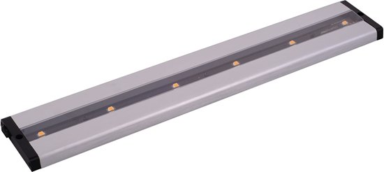 Foto para 2.46W CounterMax MX-L-LPC 18" 6-Light LED Under Cabinet AL Clear Glass Cree® LED 12-Min