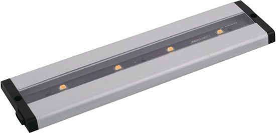 Foto para 2.47W CounterMax MX-L-LPC 12" 4-Light LED Under Cabinet AL Clear Glass Cree® LED 12-Min