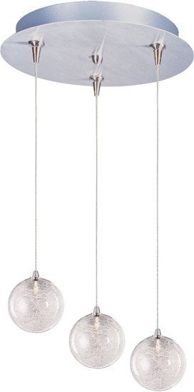 Foto para 20W Starburst 3-Light RapidJack Pendant and Canopy Threaded 12V G4 Xenon (OA HT 6"-126.25") (CAN 11.75"x1.25")