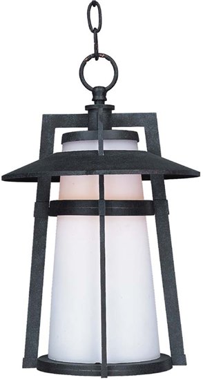 Foto para 26W Calistoga EE 1-Light Outdoor Hanging AE Satin White GU24 