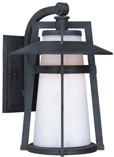 Foto para 26W Calistoga EE 1-Light Outdoor Wall Lantern AE Satin White GU24 