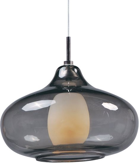 Picture of 35W Graduating 1-Light RapidJack Pendant PC Graduating Smoke Glass 12V GY6.35 T4 Xenon 