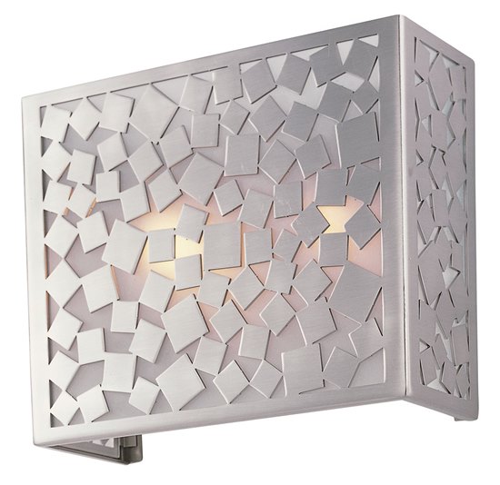 Picture of 40W Matrix 2-Light Wall Sconce SN Frosted Glass G9 Xenon 