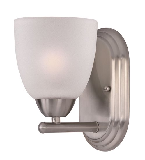 Picture of 60W Axis 1-Light Wall Sconce SN Frosted MB 