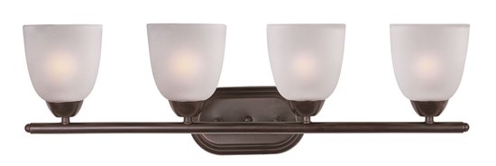 Picture of 60W Axis 4-Light Bath Vanity OI Frosted MB 