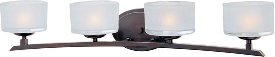 Picture of 60W Elle 4-Light Bath Vanity OI Frosted Glass G9 Frost Xenon 