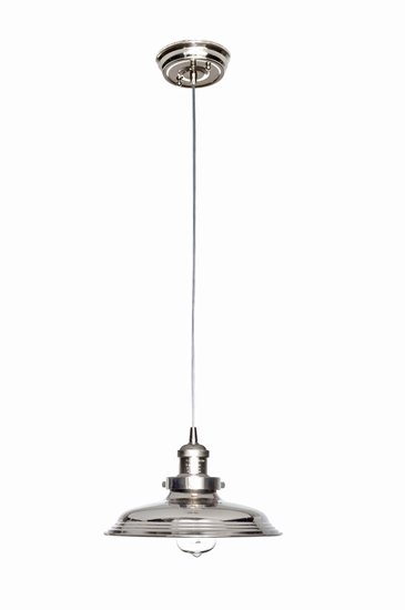 Foto para 60W Mini Hi-Bay 1-Light Pendant SN Metal MB Incandescent 11"x6.75" (OA HT 65.75")