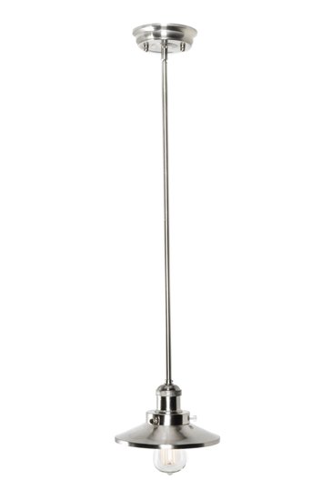 Picture of 60W Mini Hi-Bay 1-Light Pendant SN Metal MB Incandescent 6"x5.25" (OA HT 64.5")