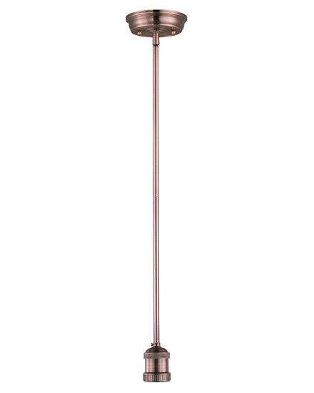 Picture of 60W Mini Hi-Bay 1-Light Pendant Stem Hung ACP MB Incandescent 5"x2.75" (OA HT 47") 10-Min