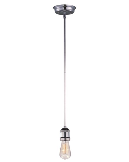 Picture of 60W Mini Hi-Bay 1-Light Pendant Stem Hung PN MB Incandescent 5"x2.75" (OA HT 47") 10-Min