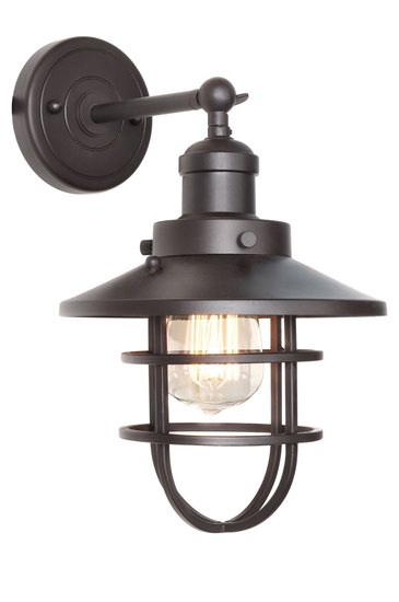 Picture of 60W Mini Hi-Bay 1-Light Wall Sconce BZ MB 8"x13.25" 