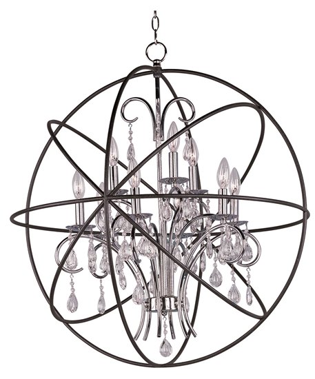 Picture of 60W Orbit 9-Light Pendant ARPN CA Incandescent 