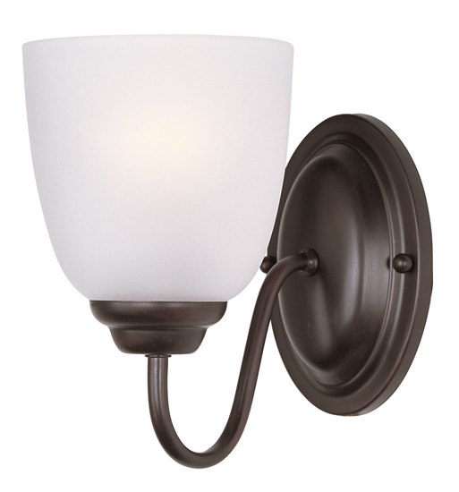 Foto para 60W Stefan 1-Light Wall Sconce OI Frosted MB 