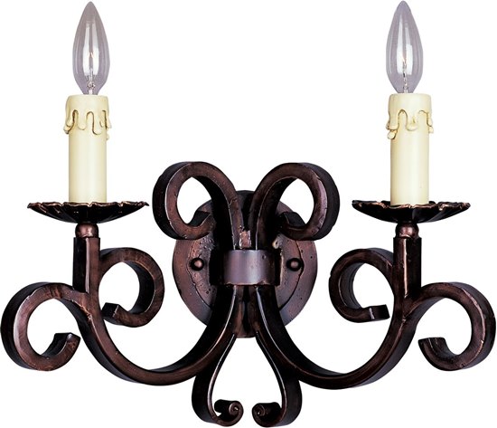 Foto para 60W Verona 2-Light Wall Sconce OI CA Incandescent 