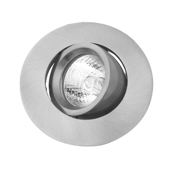 Picture of 50W Round Satin GX5.3 Directional 12V Spotlight