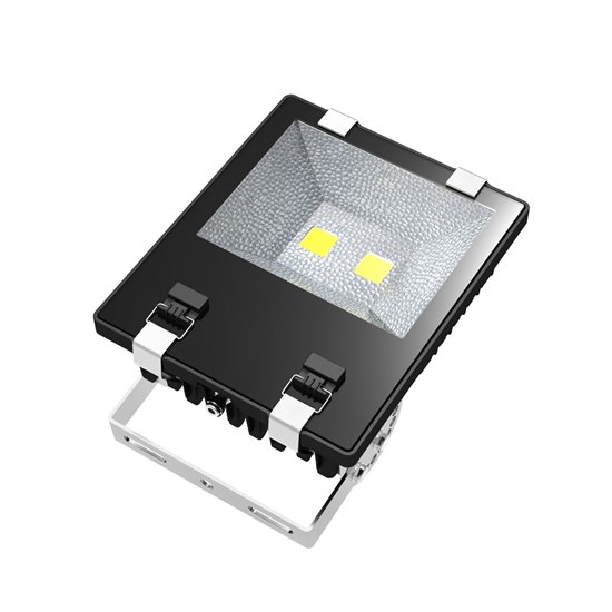 Picture of 100W (2 x 50) Black LED CW 127V Flood Light