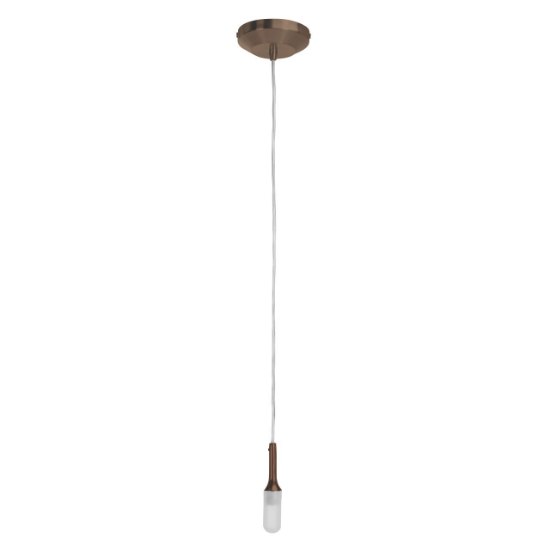 Picture of 40w Delta G9 G9 Halogen Dry Location Bronze Line Voltage Pendant (CAN Ø4.5")