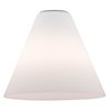 Foto para Inari Silk White Martini Pendant Glass Shade