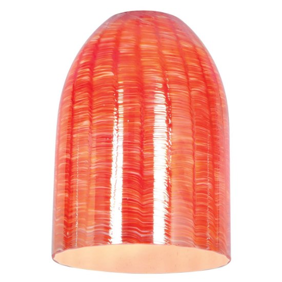 Picture of Inari Silk Wicker Red Pinot Pendant Glass Shade