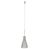 Picture of 35w Cavo GY6.35 Bi-Pin Halogen Dry Location Brushed Steel Crystal Italian Wire Glass UJ Mini Pendant excluding Mono-Pod