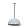 Picture of 100w Astro E-26 G-40 Incandescent Damp Location GWH/SILV Dome Pendant 11"Ø19" (CAN 2.5"Ø4.75")