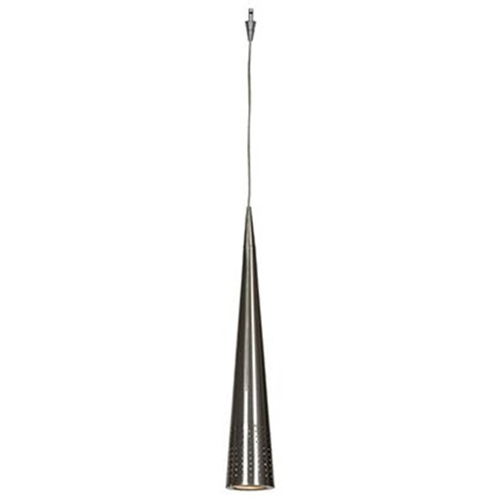 Picture of 50w Apollo GU-5.3 MR-16  Halogen Dry Location Brushed Steel Steel Pendant excluding Mono-Pod (CAN 1.25")