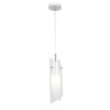 Foto para 60w Gyro G9 G9 Halogen Dry Location Brushed Steel Clear Opal Pendant (CAN 4.5")