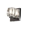 Foto para 48w Evia G9 G9 Xenon Damp Location Chrome 1 Lt Crystal Vanity (CAN 4.75"x4.75"x0.9")