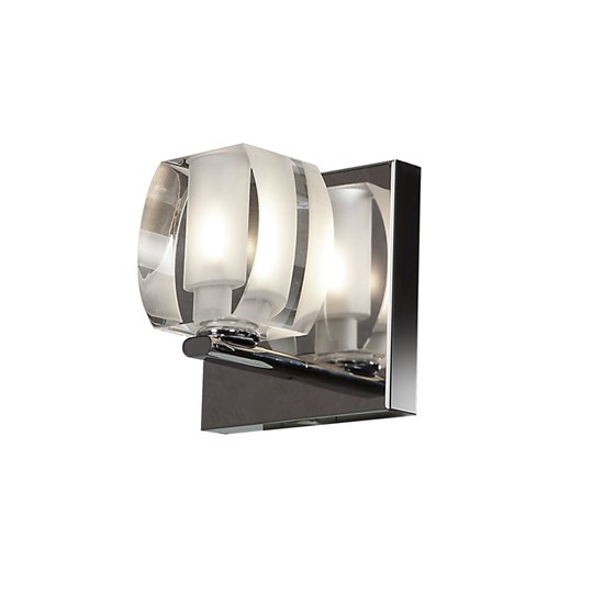 Picture of 48w Evia G9 G9 Xenon Damp Location Chrome 1 Lt Crystal Vanity (CAN 4.75"x4.75"x0.9")