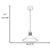 Picture of 7w Pulse MODULE Dry Location Chrome Clear LED Sphere Pendant (CAN 2.5"Ø4.5")