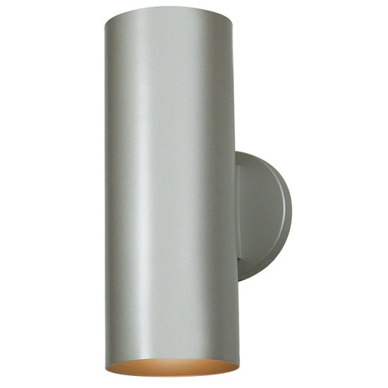 Picture of 26w (2 x 13) Poseidon GU-24 Spiral Fluorescent Satin Damp Location Wall Fixture (CAN 0.5"Ø4.75")