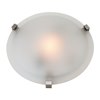 Picture of 39w (3 x 13) Cirrus GU-24 Spiral Fluorescent Damp Location Satin Frosted Flush-Mount