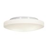 Picture of 36w (2 x 18) Orion GU-24 Quad Fluorescent Damp Location White Opal Flush-Mount 4"Ø13.25" (CAN 1"Ø10")