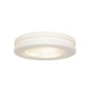 Foto para 36w (2 x 18) Altum GU-24 Spiral Fluorescent Damp Location White Opal Flush-Mount 3.75"Ø15.75" (CAN 0.6"Ø11.1")