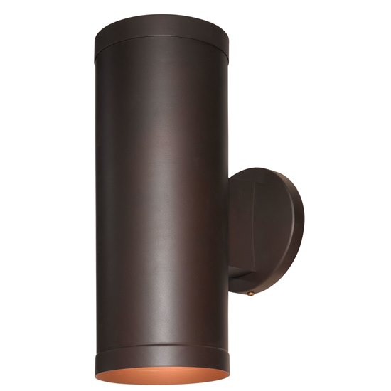 Foto para 120w (2 x 60) Poseidon E-26 PAR 30 Incandescent Bronze Clear Wet Location Wallwasher (CAN 0.4"Ø4.75")